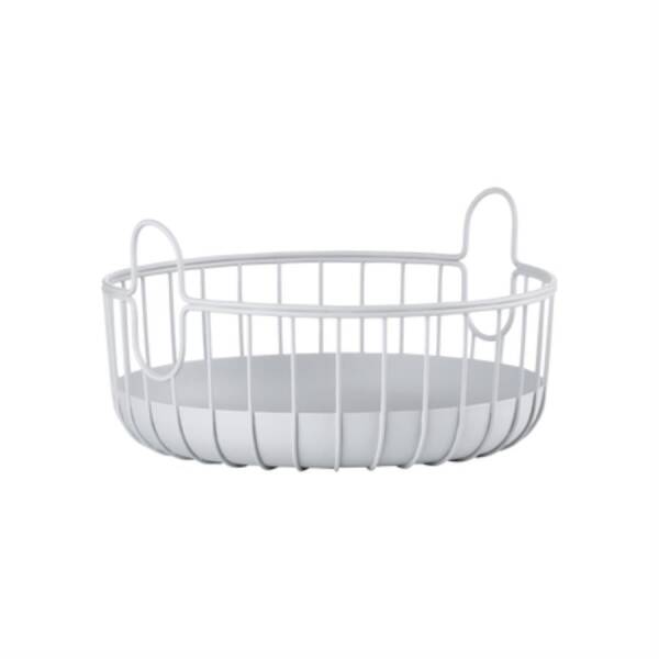 Zone Denmark Inu Masa Üstü Tel Sepet Soft Gri 22x8 cm (ZD 33562) - 3
