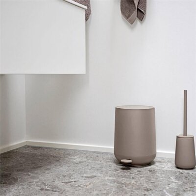 Zone Denmark Nova Pedallı Çöp Kovası 3 Lt Kahverengi (ZD 28089) - Zone Denmark