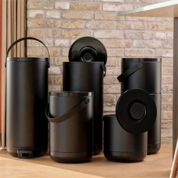 Zone Denmark Pedallı Çöp Kovası Siyah 35 Litre (ZD 33267) - 3