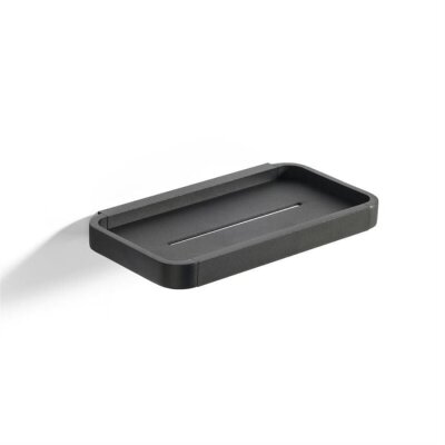Zone Denmark Rim Dikdörtgen Duş Rafı Siyah 22x11x2 cm (ZD 14635) - Zone Denmark