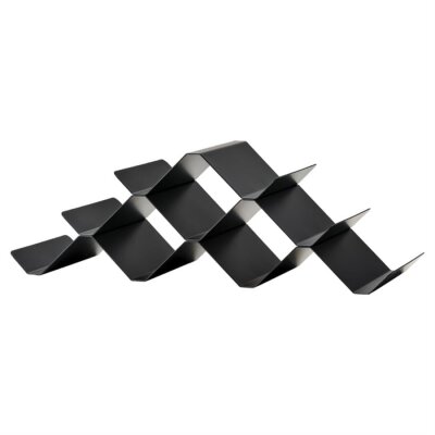 Zone Denmark Rocks Piramit Şarap Rafı Siyah 51x20x17 cm (ZD 26657) - 3