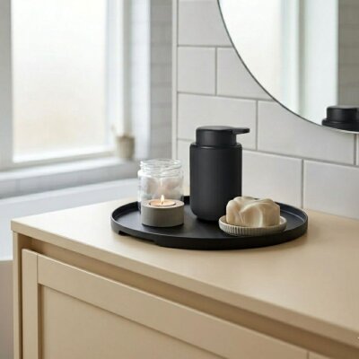 Zone Denmark Singles Tepsi Siyah Çap: 35 cm (ZD 332037) - Zone Denmark