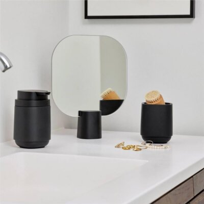 Zone Denmark Time Table Dikdörtgen Masa/Makyaj Aynası Siyah (ZD 30742) - Zone Denmark