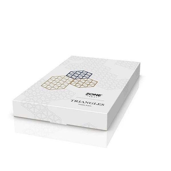 Zone Denmark Triangles Tencere Altlığı 3Lü Çok Renkli 16x14x0.9 cm (ZD 32706) - 3
