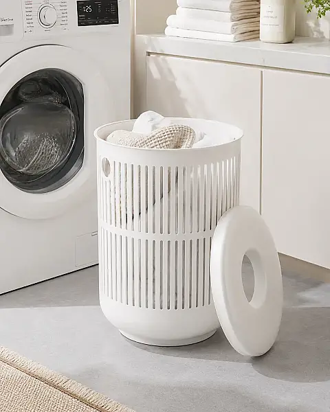 Zone Denmark Ume Çamaşır Sepeti 60 L Beyaz (ZD 26525) - 4