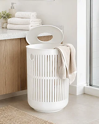 Zone Denmark Ume Çamaşır Sepeti 60 L Beyaz (ZD 26525) - 3
