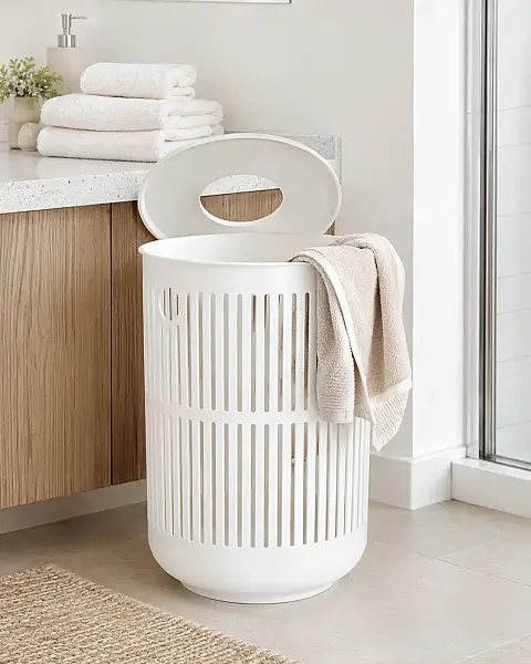 Zone Denmark Ume Çamaşır Sepeti 60 L Beyaz (ZD 26525) - 3