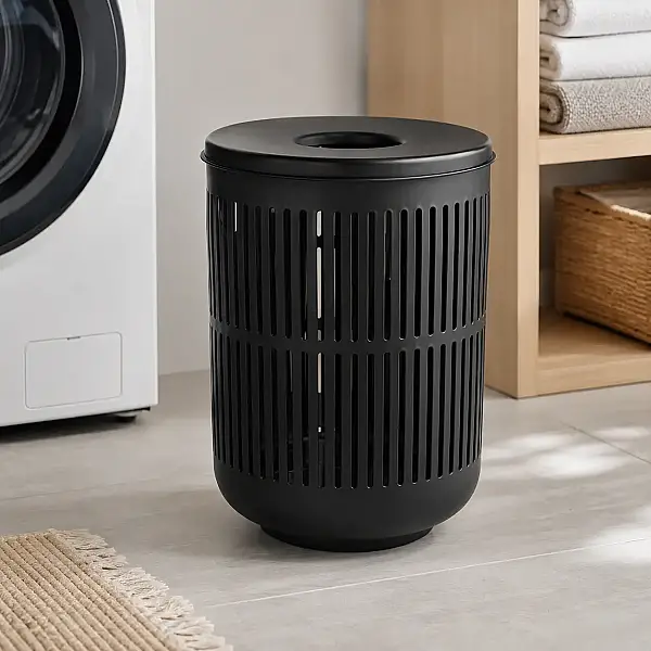Zone Denmark Ume Çamaşır Sepeti 60 L Siyah (ZD 26523) - 5