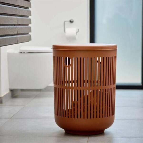 Zone Denmark Ume Çamaşır Sepeti 60 Lt Terracotta Renk (ZD 31549) - 1