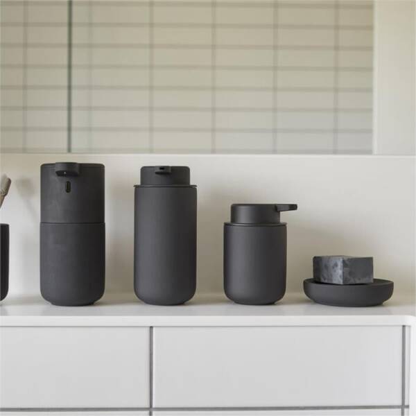 Zone Denmark Ume Katı Sabunluk Siyah Çap:12 cm (ZD 331206) - 2