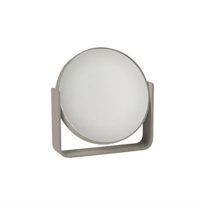 Zone Denmark Ume Masa/Makyaj Aynası Normal & 5X Zoom Kahverengi (ZD 28228) - Zone Denmark (1)