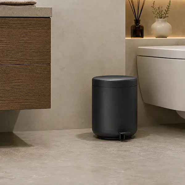 Zone Denmark Ume Pedallı Çöp Kovası 4 L Siyah (ZD 330405) - 3